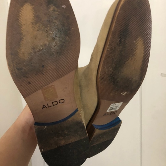 Aldo tan boots